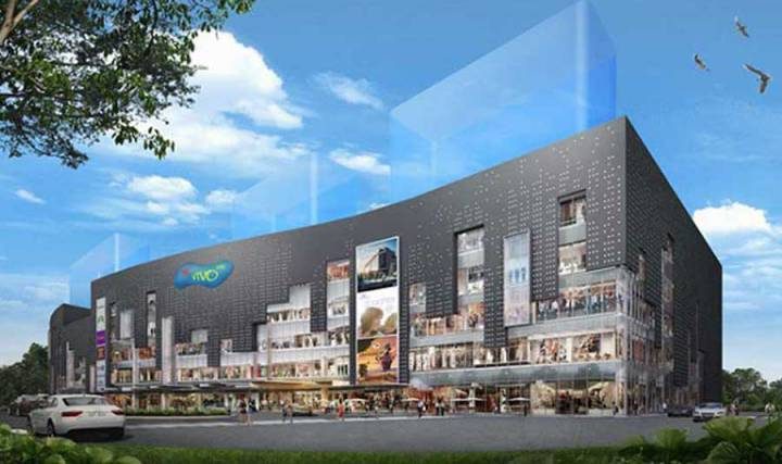 SC Vivo City shopping mall.