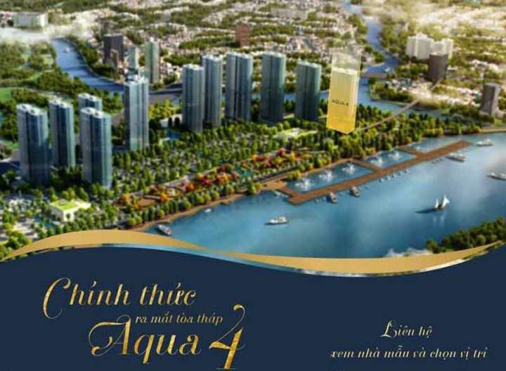 Aqua4 Vinhomes Golden River diamond location with perfect 5 star facilities