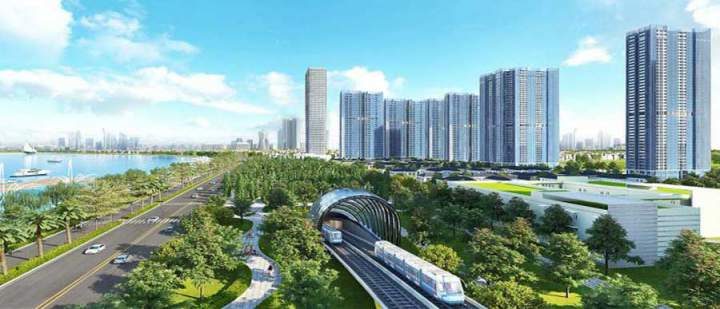 Eco Smart City project located in District 2, Ho Chi Minh City