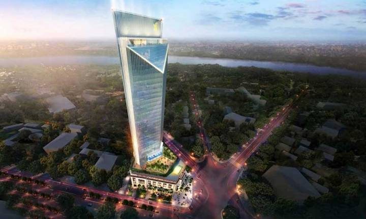 The tallest towers in 7 economic regions in Vietnam