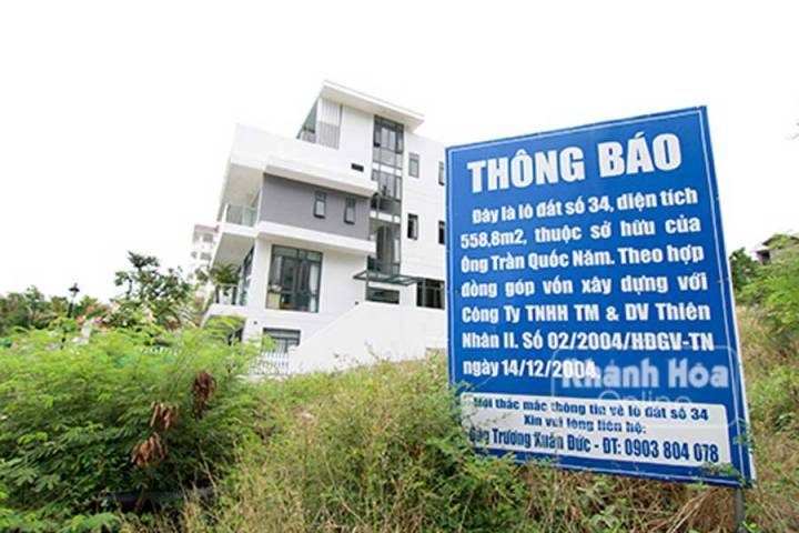 larify buying and selling of houses and land at Nha Trang Ocean View project