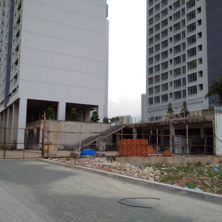 Buildings, apartment ... nhan trouble, construction is not allowed