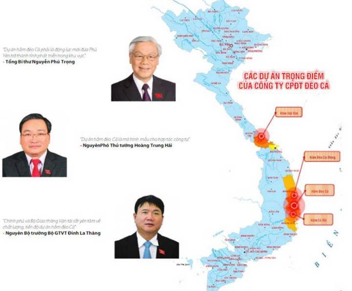 The largest road tunnel investor in Vietnam