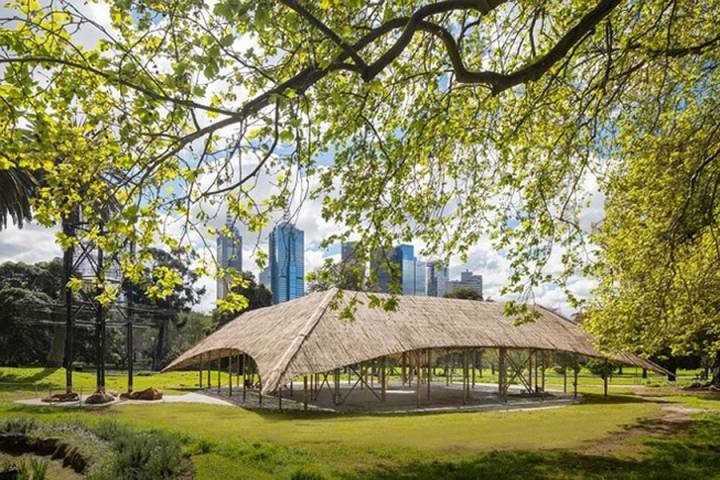 bamboo house in Australia