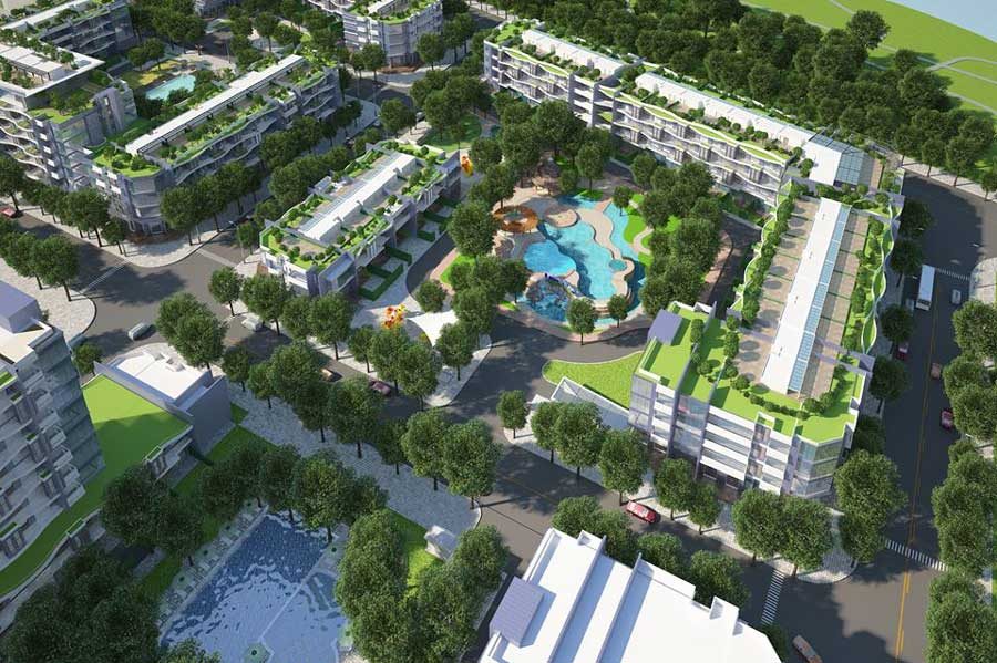 The project design plans of CII Marina Bay Thu Thiem and Hongkong Land