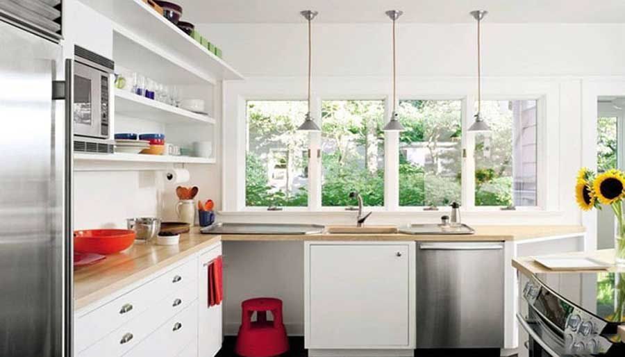 Upgrade the kitchen from old to new by interior design