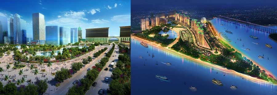 5 high-end projects are located along the Saigon Riverside