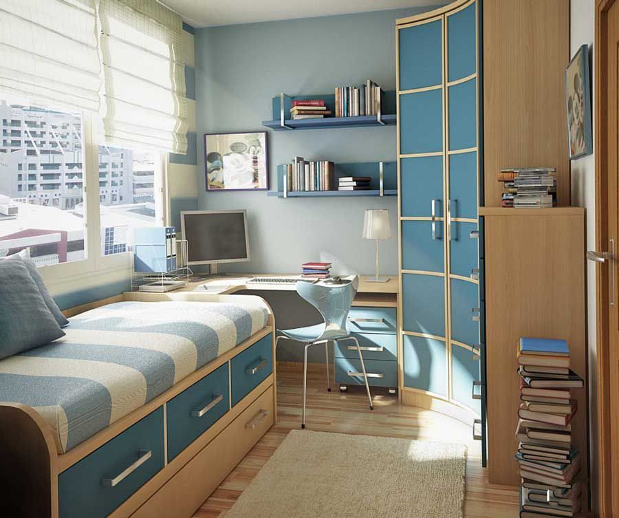Wardrobe design for small houses