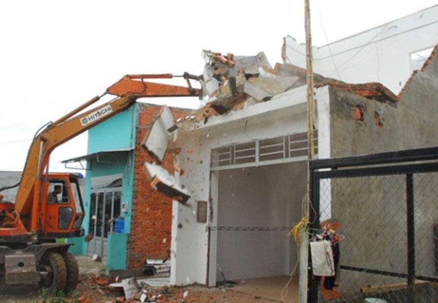 Ho Chi Minh City handled the illegal house in Binh Chanh Distric