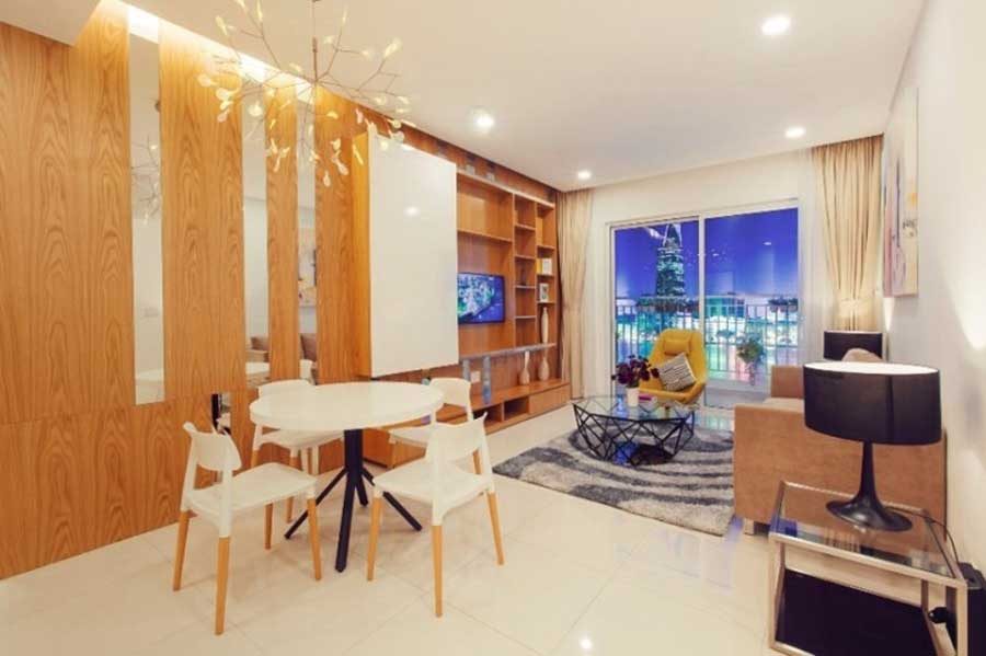 3-bedroom apartment overlooking the Saigon River