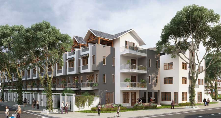 Mini townhouse more than VND 100 million/sqm is hot in Saigon
