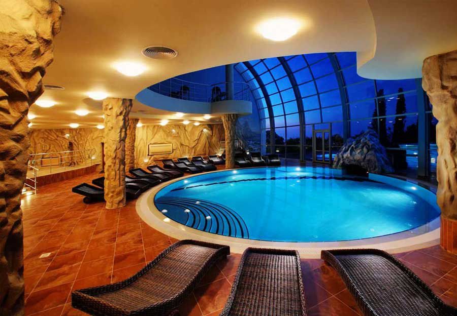 The secret of swimming pool design in modern villas
