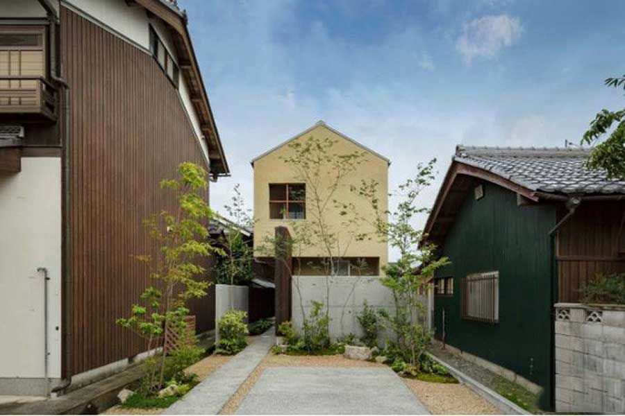 The Japanese built a two-storey house