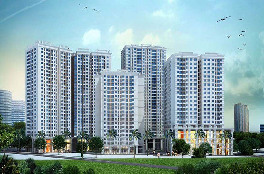 New Horizon apartment project 87 Linh Nam
