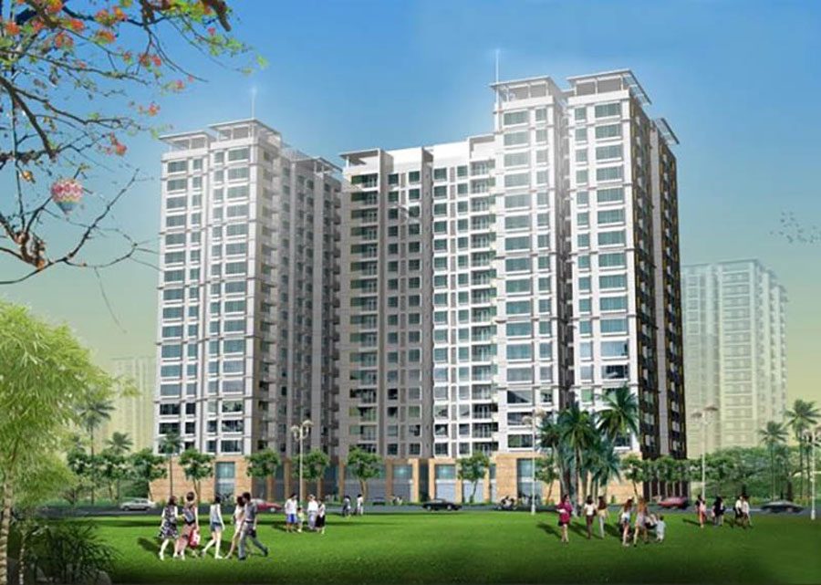 Overview of the Petroland apartment project