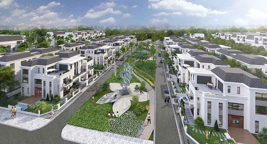 Project of the city of Vinhomes Gardenia