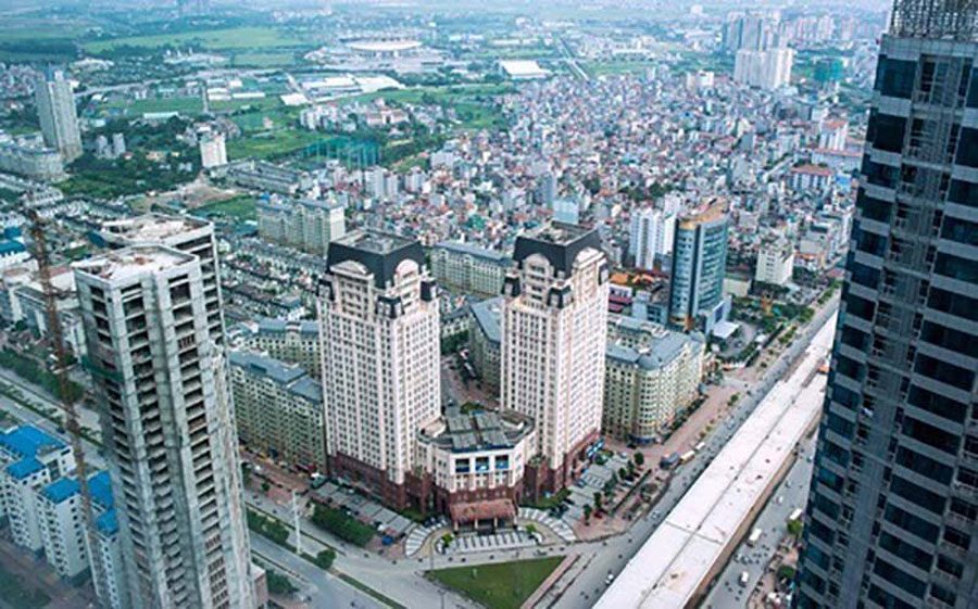 Real estate area in Ha Dong