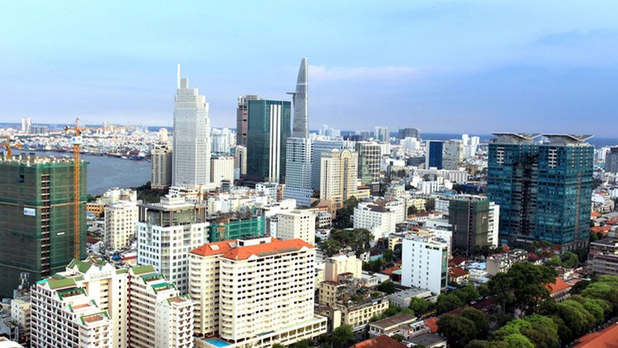 the real estate in HCMC