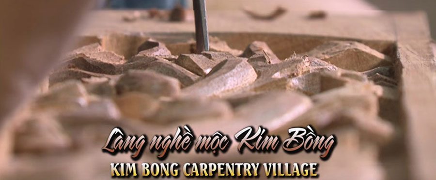 Kim Bong carpentry village is also preserved and handed down