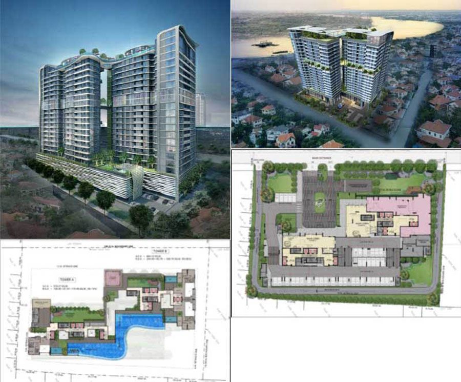 Architecture overview at D'Edge Thao Dien project.