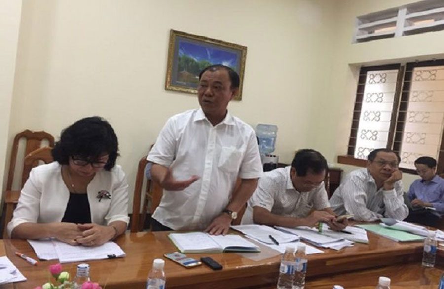 Mr. Le Tan Hung reported to Ho Chi Minh City People's Council on the use of public land on April 24