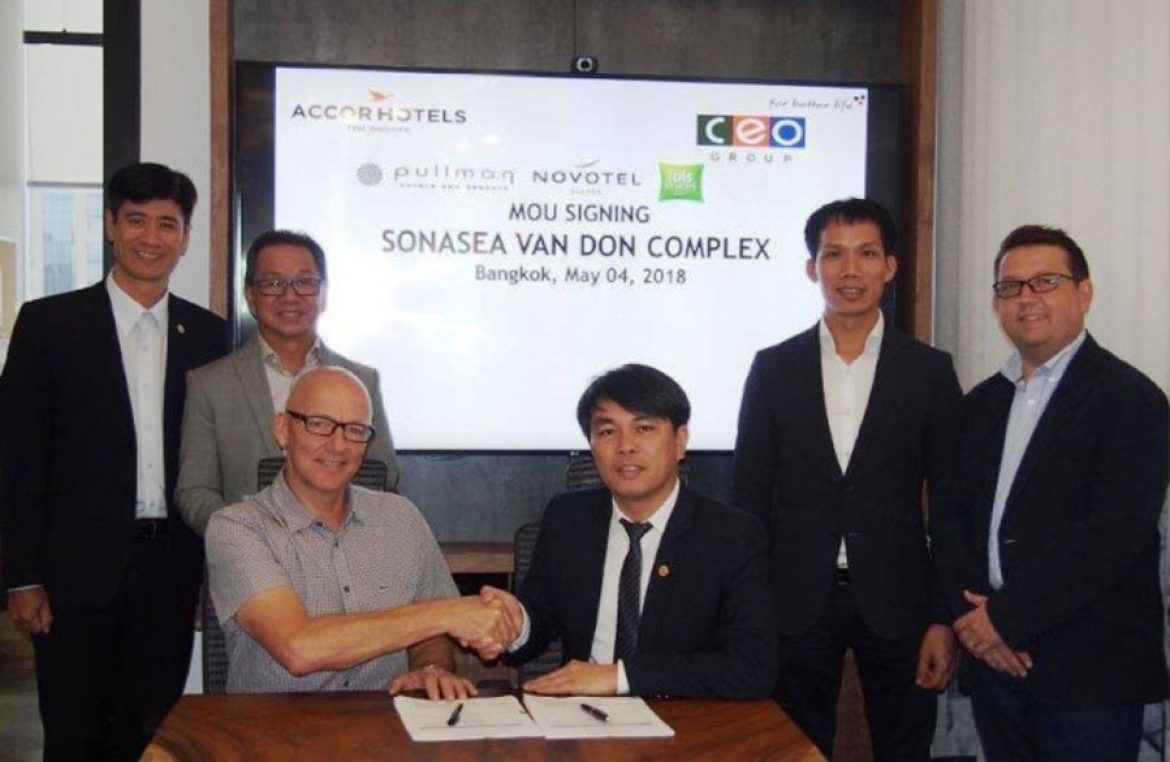 General Director of Van Don - Cao Van Kien signed a memorandum of understanding