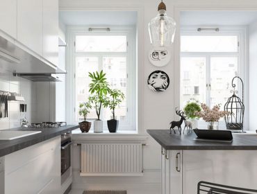 Kitchen corner neat and tidy