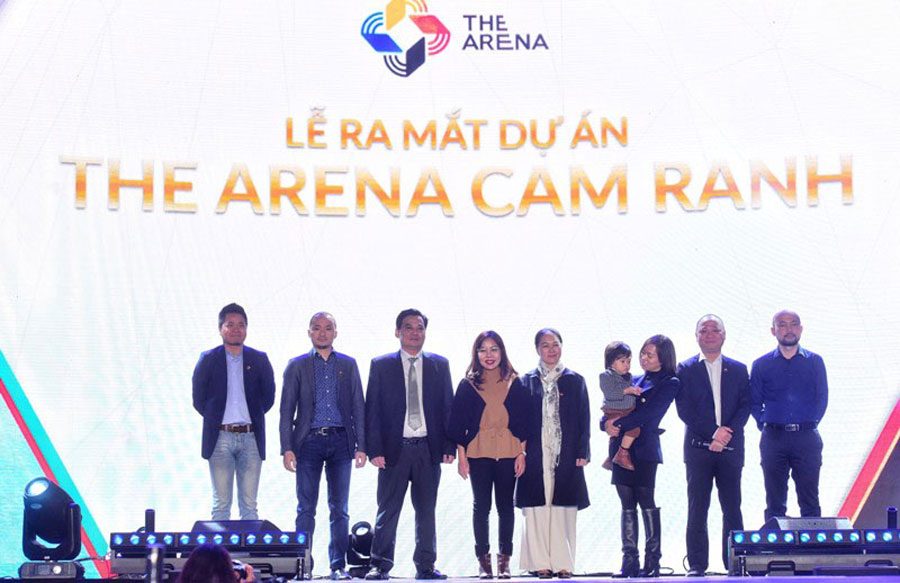 Pictures of the launch ceremony of The Arena Cam Ranh Ho Chi Minh City