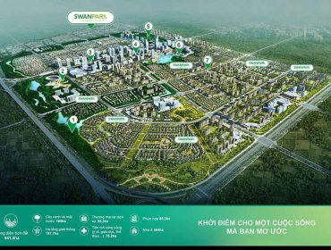 Swan Park - the leading green city in Nhon Trach