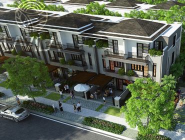 The perspective inside the villa project Lavila South Saigon