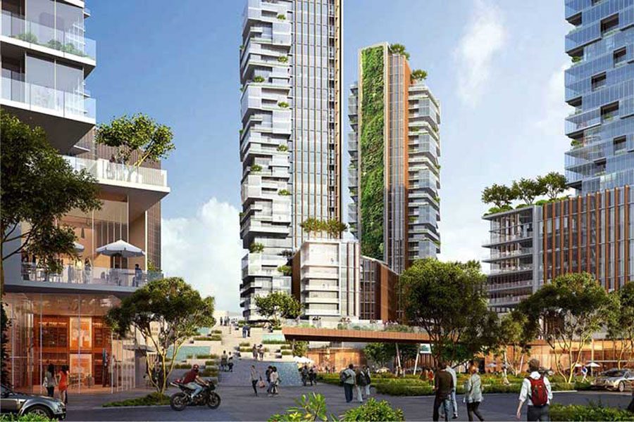 Empire City apartment project possesses many advanced facilities