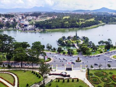 real estate market in Da Lat.