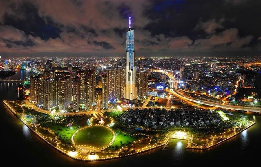 Landmark81 is one of the key projects, considered the "heart" of the population Vinhomes Central Park.