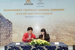 Signing ceremony between Alpha King and Ascott took place on August 8