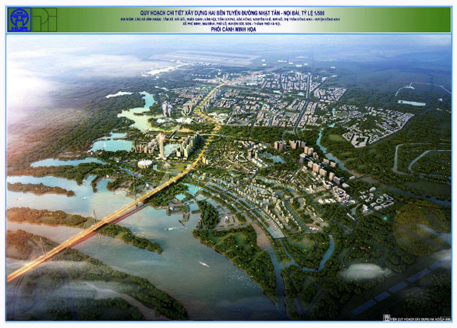 The detailed planning of Nhat Tan - Noi Bai route