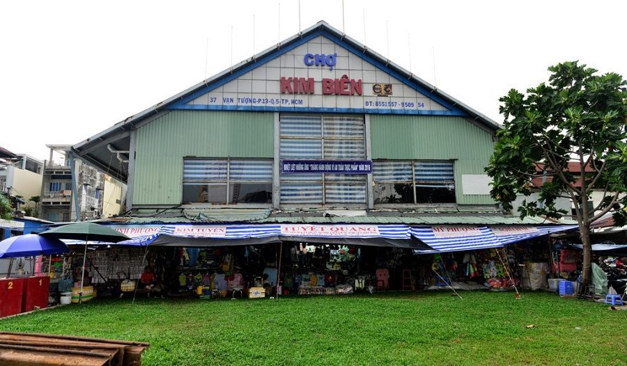 Kim Bien market is known as "the market of death" of the HCMC