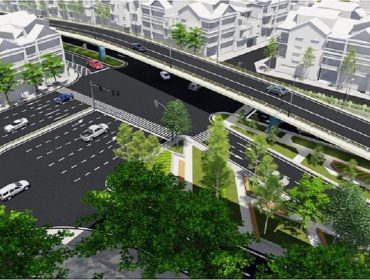 Licensing to build bridge overpass at An Duong - Thanh Nien intersection