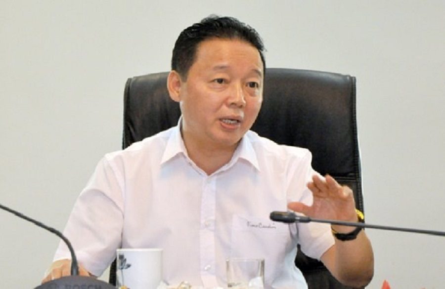 Minister of Natural Resources and Environment Tran Hong Ha