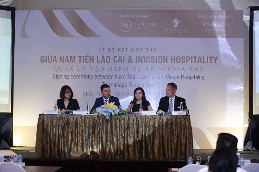 Ms. Cao Thi Thu Hien - General Director of Nam Tien Lao Cai and Mr. Kevin Beauvais - CEO of InVision Hospitality Group
